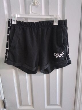 PINK Victoria's Secret Black Athletic Shorts